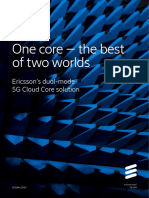 One Core - The Best of Two Worlds: Ericsson's Dual-Mode 5G Cloud Core Solution