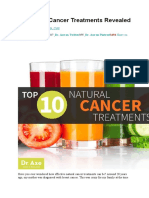 10 Natural Cancer Treatments Revealed