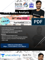 28th May Current Affairs by Kapil Kathpal (English)