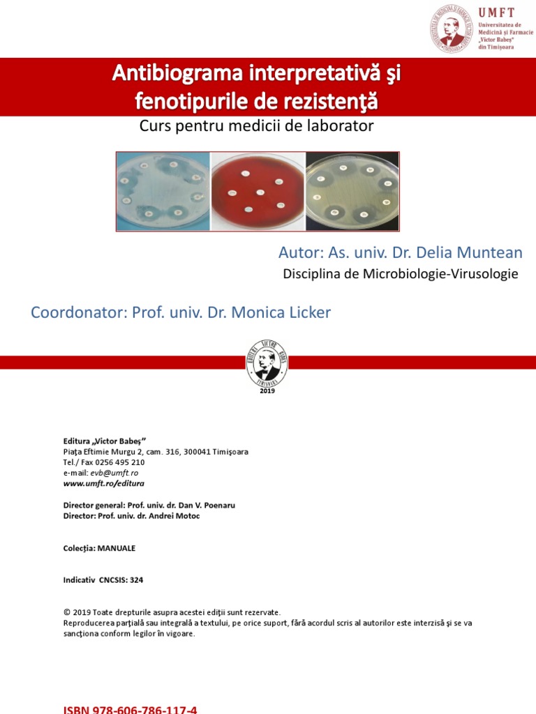 Antibiograma - Interpretare PDF | PDF