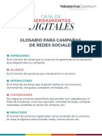 Glosario para CampaC3B1as de Redes Sociales PDF