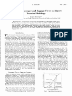 Analyses of Passenger and Baggage Flows in Airport Terminal Buildings