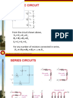 Series DC Circuit: From The Circuit Shown Above