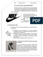 Segmentacion de Mercado Tenis Nike