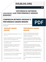WHAT ARE THE DIFFERENCES BETWEEN ORDINARY AND PERFORMANCE GRADED BINDERSpart 1 PDF