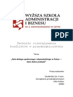 Rola dialogu społecznego i obywatelskiego w Polsce  – dwie dobre praktyki