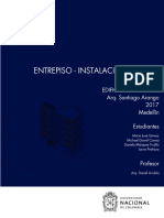 Entrega entrepiso e instalaciones