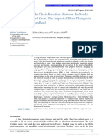 (18994849 - Physical Culture and Sport. Studies and Research) The Chain Reaction Between The Media and Sport. The Impact of Rule Changes in Handball