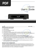 User 'S Guide: Real TV Box