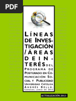 Comunicaciones y postgrados en comunicación social