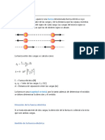 Fuerza Eléctrica