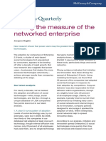Taking The Measure of The Networked Enterprise - McKinsey