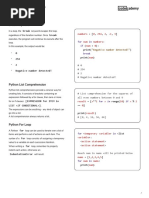 Learn Python 3 - Loops Cheatsheet - Codecademy