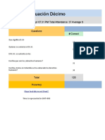 Quizizz: Evaluación Décimo