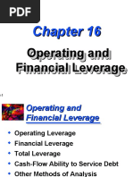 Operating and Financial Leverage Operating and Financial Leverage