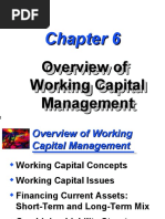 Overview of Working Capital Management Overview of Working Capital Management