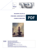 Training Manual For Risk Assessment in Cement Plants - Part1