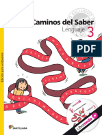 Caminos del Saber. Lenguaje 3