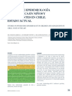 Estudio de Epidemiología Psiquiátrica en NNA en Chile. Estado Actual