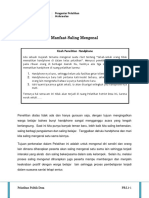 Manfaat Saling Mengenal: Materi Pelatihan