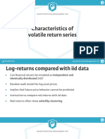 Quantitative Risk Management in R: Characteristics of Volatile Return Series