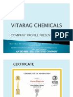 Vitarag Chemicals Profile PDF