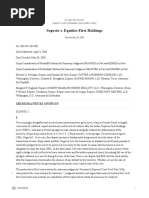 Segovia v. Equities First Holdings