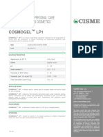 COSMOGEL LP1 Datasheet