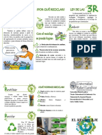 Trifoliar Del Reciclaje