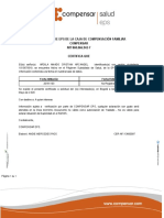 Certificado de Afilación EPS PDF