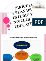 Currículo y Plan de Estudio y Niveles Educativos Exposicion