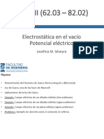 Clase 04 Electrostática en El Vacío - Potencial v5.1 PDF