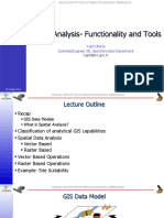 23 April 2020 - Spatial Analysis - Functionality and Tools by Shri. Kapil Oberai PDF