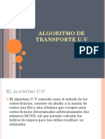 Algoritmo Uv