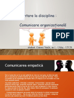 Comunicare empatică 