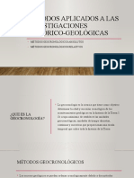 Métodos Aplicados A Las Investigaciones Histórico-Geológicas