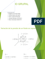 Variación de La Presión de Un Fluido en