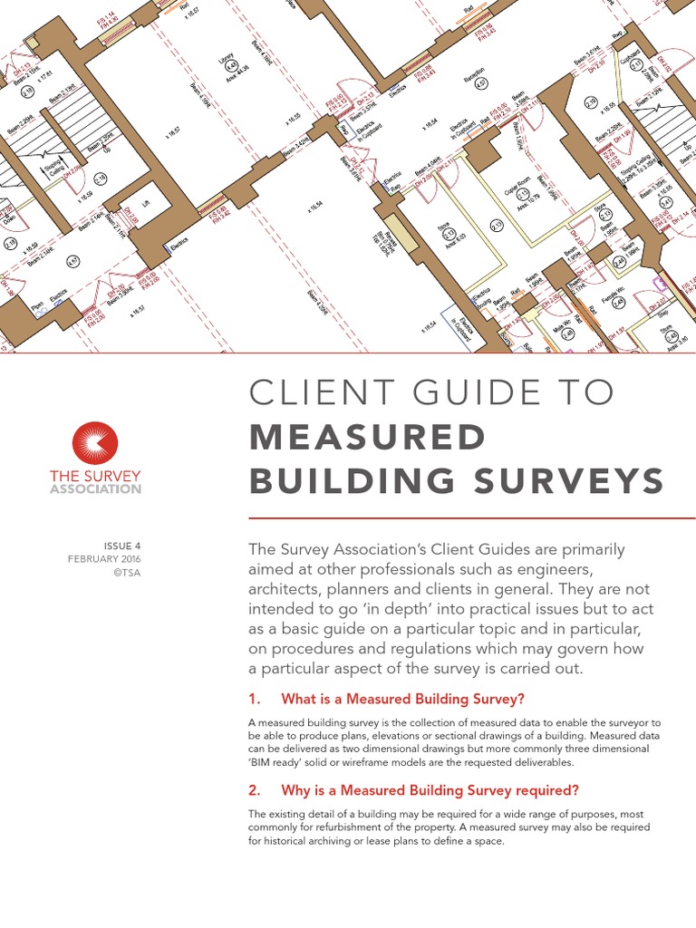 TSA Client Guide - Measured Building Surveys Issue 4 - HR PDF | PDF ...