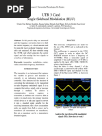 UTR 3 Card: Single Sideband Modulation (BLU)