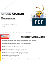 Gross Margin: Pengendalian