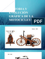 Historia y Evolución Gráfica de La Motocicleta