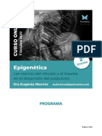 Programa Epigenética 2a Edición