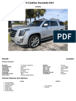 2019 Cadillac Escalade ESV (KR108195)