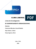 CLIMA LABORAL - MONOGRAFIA - Grupo