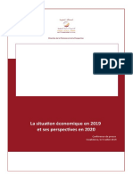 Budget Économique Exploratoire 2020 (Version FR), Version