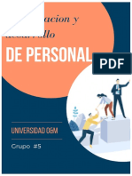 Capacitacion y Desarrollo de Personal