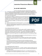 11 - Instrumentos Financieros Basicos Comparación NIIF - NIIF Pymes