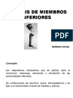 Ortesis de Miembros Inferiores