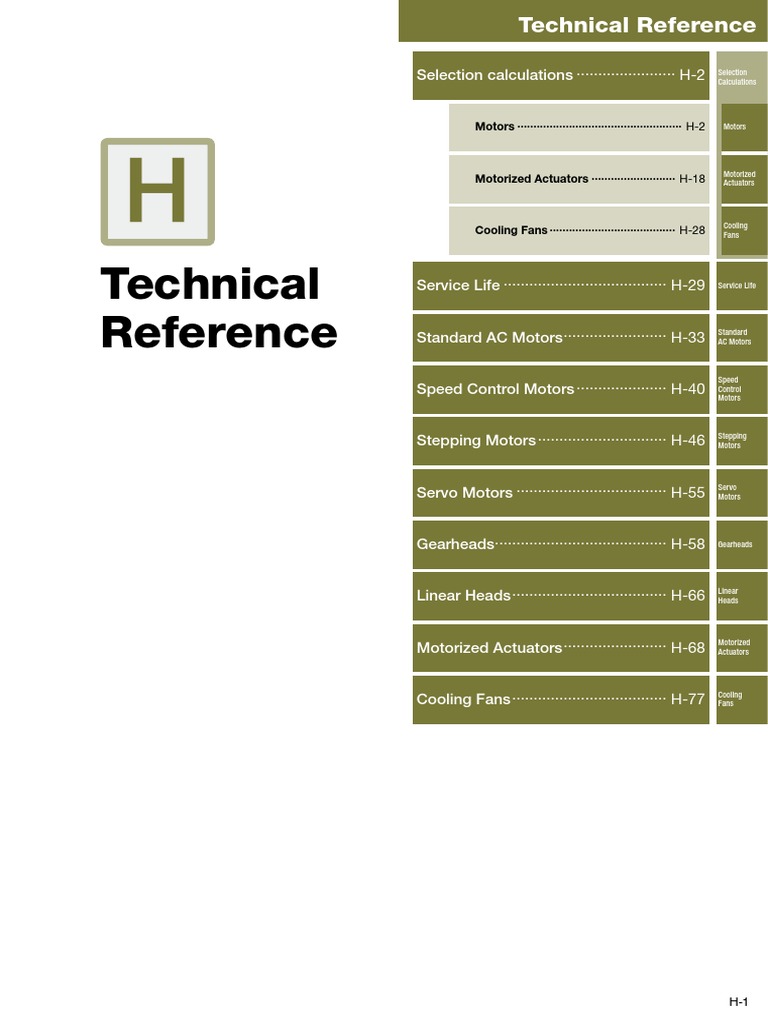 Motor Selection Calculation Guide | PDF | Electric Motor | Torque