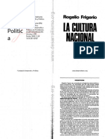 La Cultura Nacional